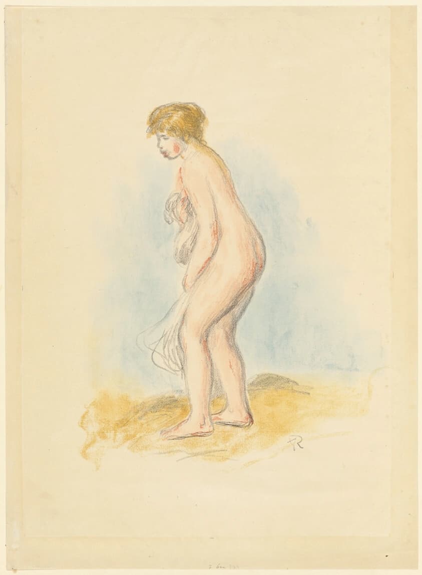 Standing Female Bather